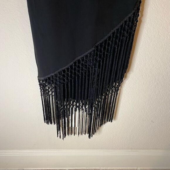 Guess Collection ⭐️⭐️ Vintage Fringe Dress Sz 6 - Picture 5 of 15